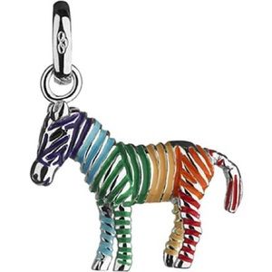 Links of London Rainbow Zebra Charm 🌈